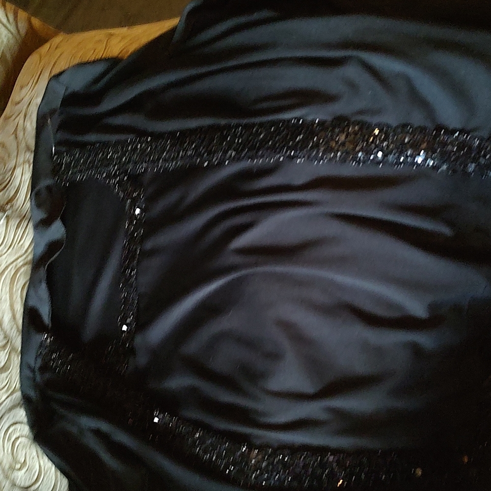 Black dress shirt